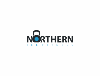 Northern ICE Fitness logo design by haidar