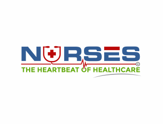 Nurses: The Heartbeat Of Healthcare logo design by mutafailan