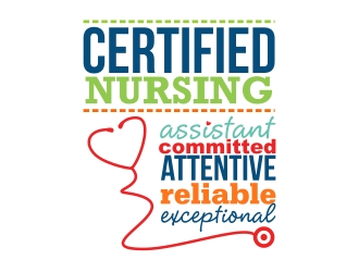 Certified Nursing Assistants: Committed Attentive Reliable Exceptional logo design by xteel