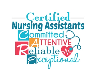 Certified Nursing Assistants: Committed Attentive Reliable Exceptional logo design by ingepro