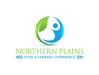 Northern Plains Food & Farming Conference logo design by pencilhand