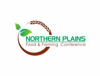 Northern Plains Food & Farming Conference logo design by giphone