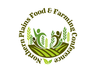 Northern Plains Food & Farming Conference logo design by YONK
