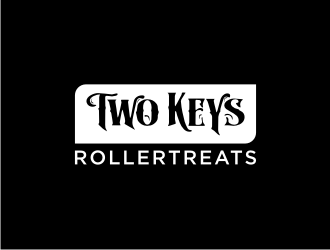 TWO KEYS ROLLER TREATS logo design by Zhafir