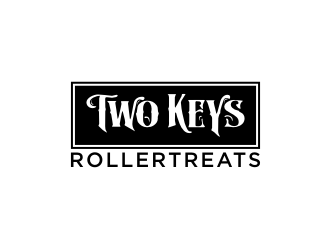 TWO KEYS ROLLER TREATS logo design by Zhafir
