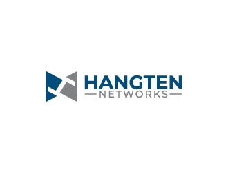 Hangten Networks logo design by pixalrahul