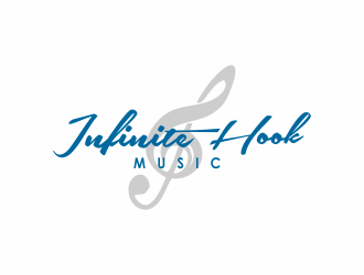 Infinite Hook Music logo design by giphone