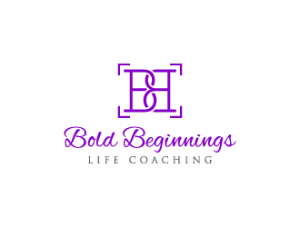 Bold Beginnings Life Coaching logo design by pencilhand