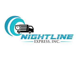 Nightline Express, Inc. logo design by ROSHTEIN
