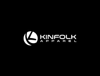 Kinfolk Apparel logo design by imalaminb