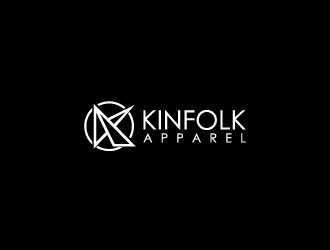 Kinfolk Apparel logo design by imalaminb