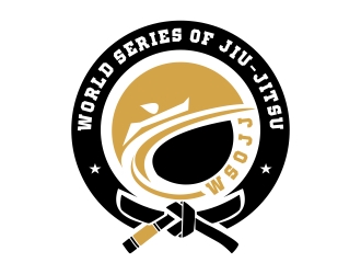 WSOJJ WORLD SERIES OF JIU-JITSU logo design by cikiyunn