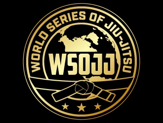 WSOJJ WORLD SERIES OF JIU-JITSU logo design by jaize