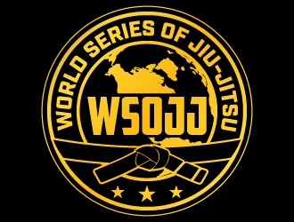 WSOJJ WORLD SERIES OF JIU-JITSU logo design by jaize
