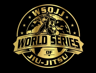 WSOJJ WORLD SERIES OF JIU-JITSU logo design by shere
