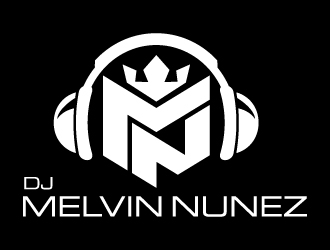 DJ Melvin Nunez logo design by jaize