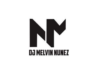 DJ Melvin Nunez logo design by Greenlight