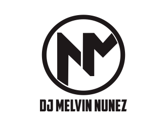 DJ Melvin Nunez logo design by Greenlight