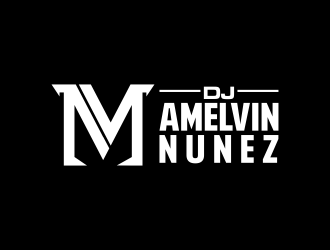 DJ Melvin Nunez logo design by imagine