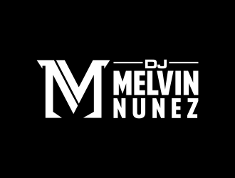 DJ Melvin Nunez logo design by imagine