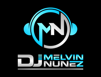 DJ Melvin Nunez logo design by IrvanB