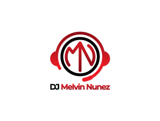 DJ Melvin Nunez logo design by crazher