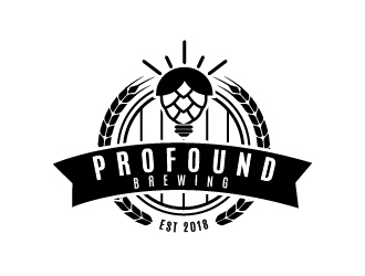 Profound Brewing  logo design by usef44
