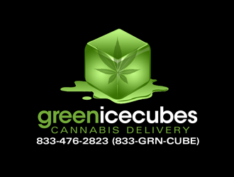 greenicecubes.com logo design by kunejo