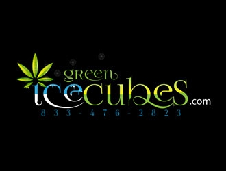 greenicecubes.com logo design by LogoInvent