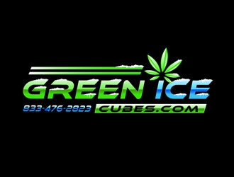 greenicecubes.com logo design by LogoInvent