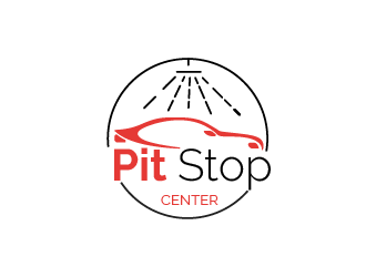Pit Stop Center logo design by AnuragYadav