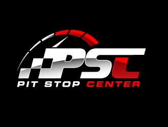 Pit Stop Center logo design by labo