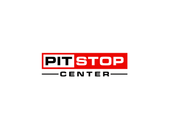 Pit Stop Center logo design by johana