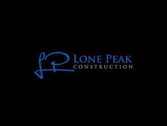 Lone Peak Construction logo design by imalaminb