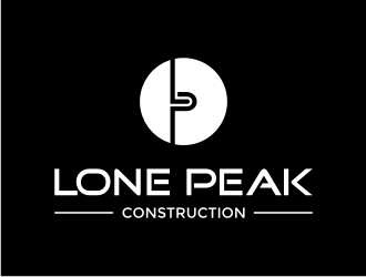 Lone Peak Construction logo design by Kraken
