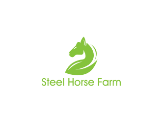 Steel Horse Farm  logo design by logitec