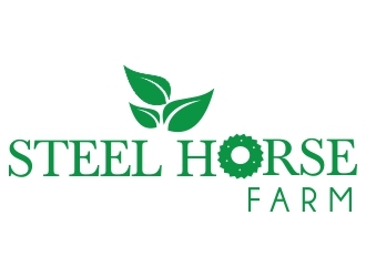 Steel Horse Farm  logo design by ElonStark