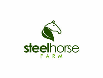 Steel Horse Farm  logo design by DelvinaArt