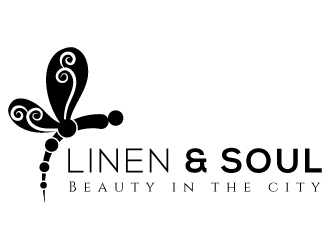 Linen & Soul logo design by Suvendu