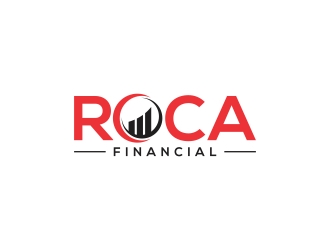 ROCA Financial logo design by rokenrol