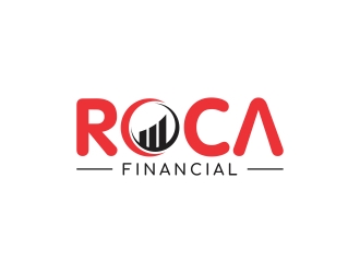 ROCA Financial logo design by rokenrol