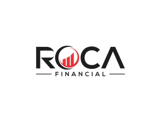 ROCA Financial logo design by rokenrol