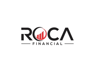 ROCA Financial logo design by rokenrol