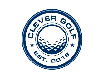Clever Golf  logo design by Benok