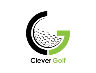 Clever Golf  logo design by MAXR