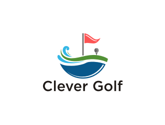 Clever Golf  logo design by R-art