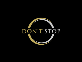 Dont Stop logo design by johana