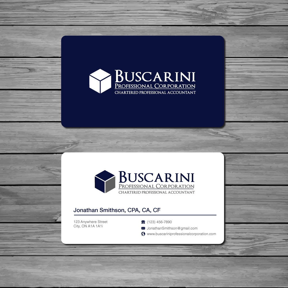 Buscarini Professional Corporation logo design by labo