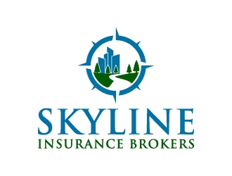 Skyline Insurance Brokers logo design by abss