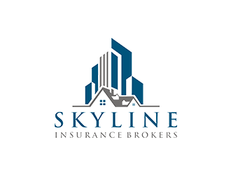 Skyline Insurance Brokers logo design by checx
